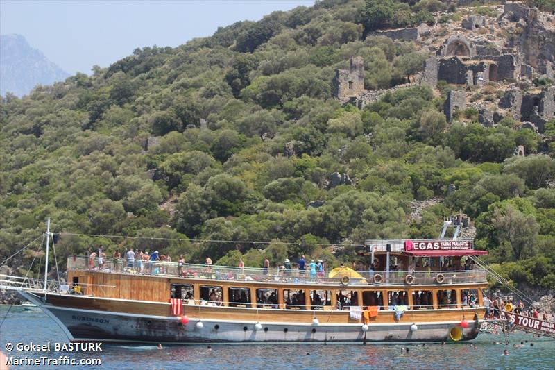 robinson 5 (Passenger ship) - IMO , MMSI 271043844, Call Sign YMA2540 under the flag of Turkey