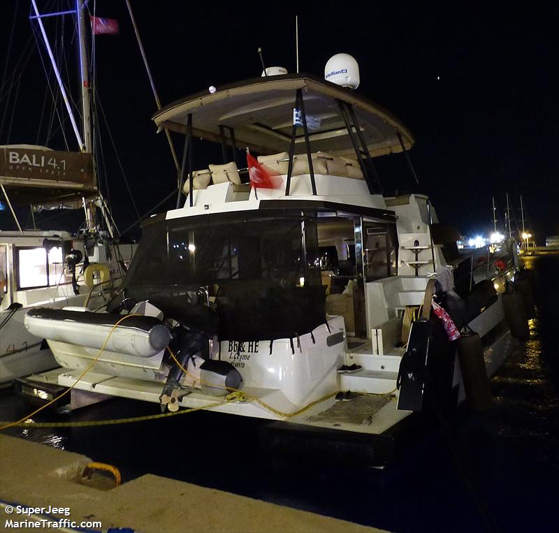 bb he (Pleasure craft) - IMO , MMSI 271047447, Call Sign YMB3428 under the flag of Turkey