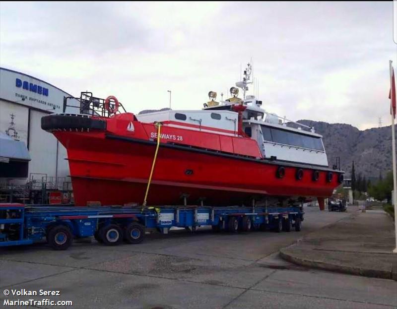 seaways 28 (-) - IMO , MMSI 376341000, Call Sign J8B5924 under the flag of St Vincent & Grenadines