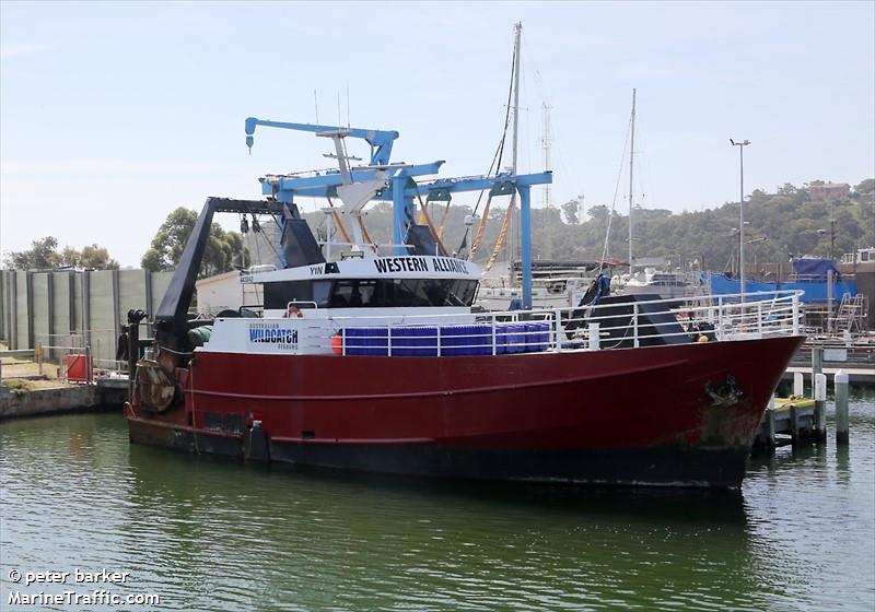 western alliance (Fishing vessel) - IMO , MMSI 503072830, Call Sign VNW4120 under the flag of Australia