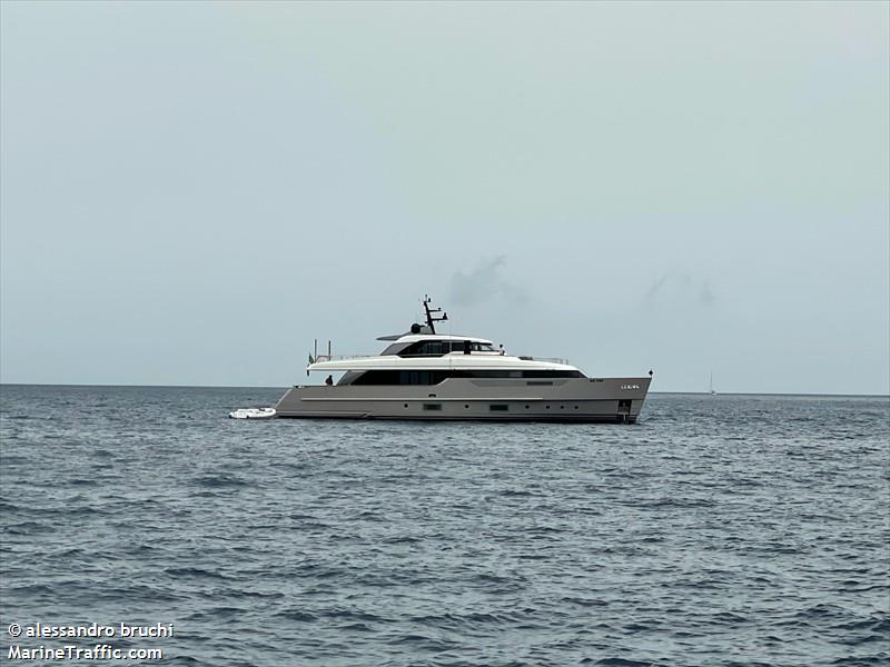 malkia (Pleasure craft) - IMO , MMSI 247380340, Call Sign IK6188 under the flag of Italy