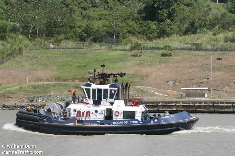 bocas del toro (-) - IMO , MMSI 370480000, Call Sign TUG)BT under the flag of Panama