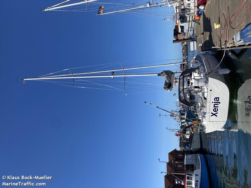 xenja (Sailing vessel) - IMO , MMSI 211189960, Call Sign DJ2803 under the flag of Germany