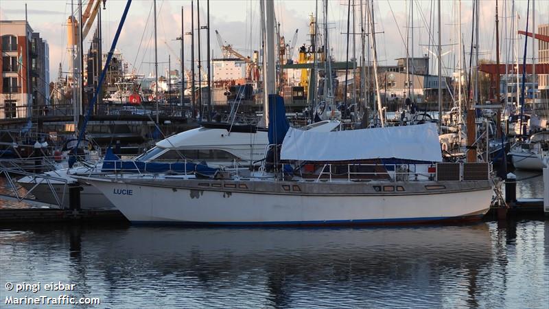 lucie (Sailing vessel) - IMO , MMSI 211271300, Call Sign DEMZ under the flag of Germany