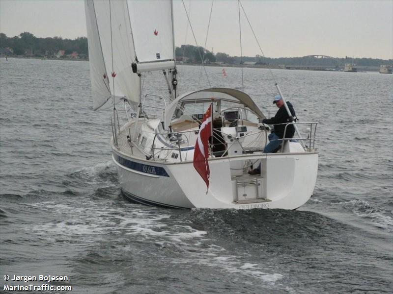 amalie (Pleasure craft) - IMO , MMSI 219014251, Call Sign XPE2389 under the flag of Denmark