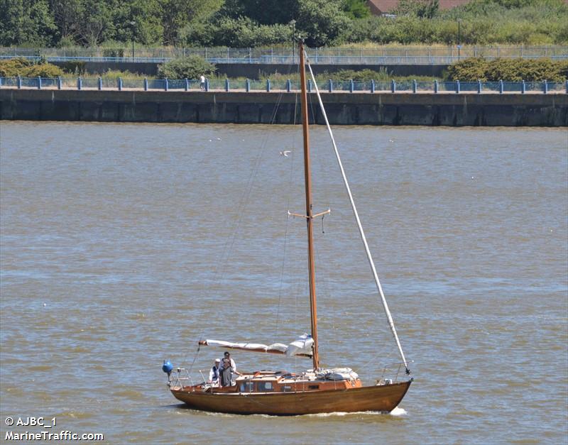 will o the wisp (Sailing vessel) - IMO , MMSI 235019563, Call Sign MFMQ8 under the flag of United Kingdom (UK)