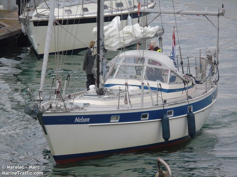 nelson (Pleasure craft) - IMO , MMSI 244100762, Call Sign PH6590 under the flag of Netherlands
