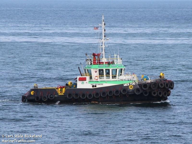 meb tug 7 (Tug) - IMO , MMSI 533001470, Call Sign 9MPO8 under the flag of Malaysia