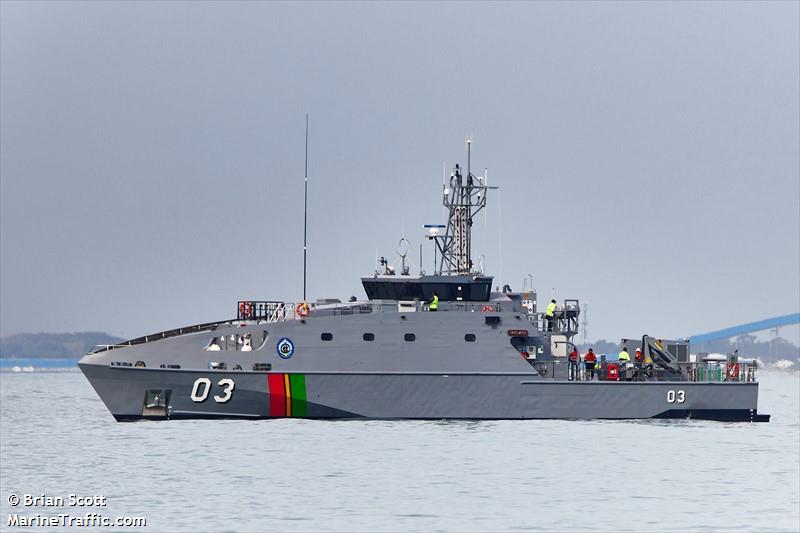 rvs takuare (Patrol Vessel) - IMO 4734219, MMSI 576014000, Call Sign YJS7 under the flag of Vanuatu