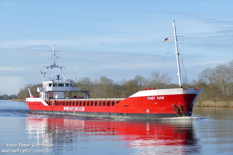 fast sam (General Cargo Ship) - IMO 9085455, MMSI 205477000, Call Sign ONEJ under the flag of Belgium