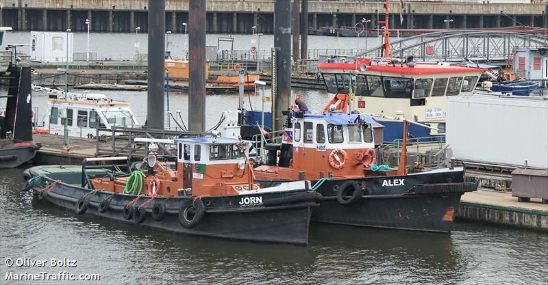 alex (Tug) - IMO , MMSI 211126880, Call Sign DG2546 under the flag of Germany