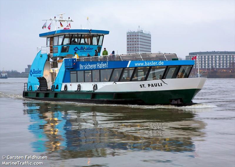 st.pauli (Passenger ship) - IMO , MMSI 211257820, Call Sign DH2500 under the flag of Germany