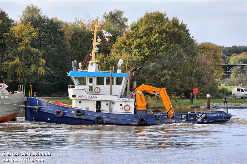 noorman (Tug) - IMO 6609705, MMSI 211442520, Call Sign DJQV under the flag of Germany