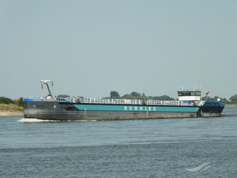 georg burmester (Tanker) - IMO , MMSI 211582600, Call Sign DK6849 under the flag of Germany