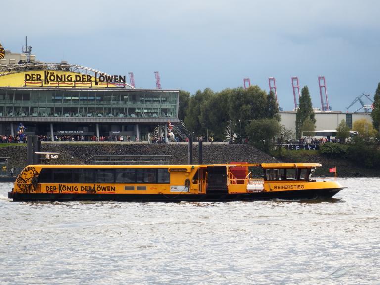 reiherstieg (Passenger ship) - IMO , MMSI 211643790, Call Sign DD8074 under the flag of Germany