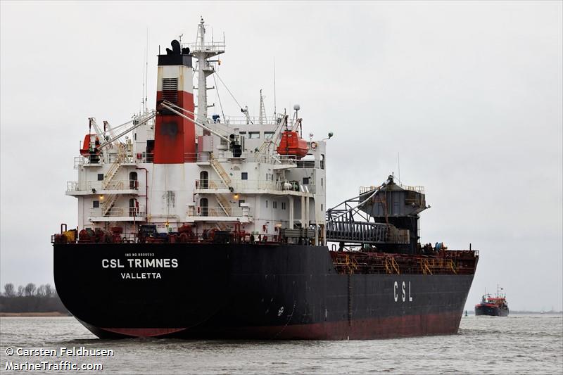 csl trimnes (Self Discharging Bulk Carrier) - IMO 8908583, MMSI 215349000, Call Sign 9HA2707 under the flag of Malta