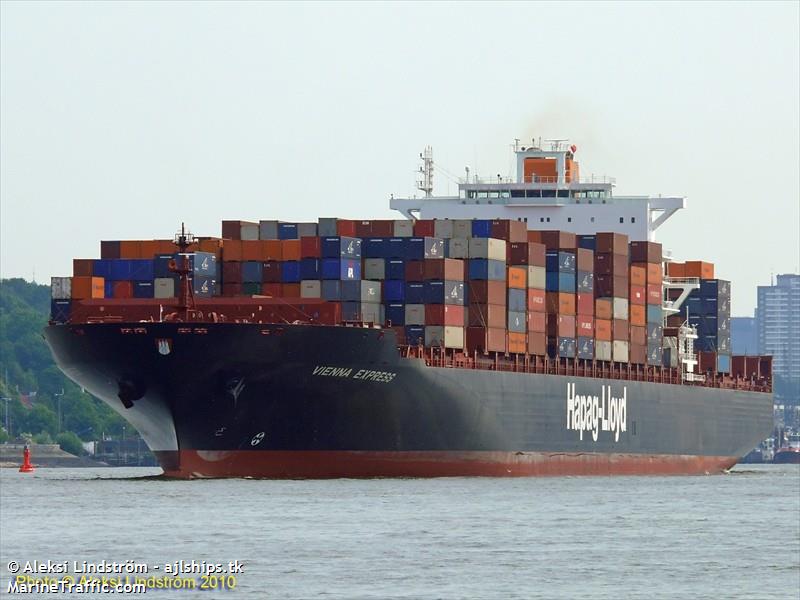 vienna express (Container Ship) - IMO 9450416, MMSI 218355000, Call Sign DGWF2 under the flag of Germany