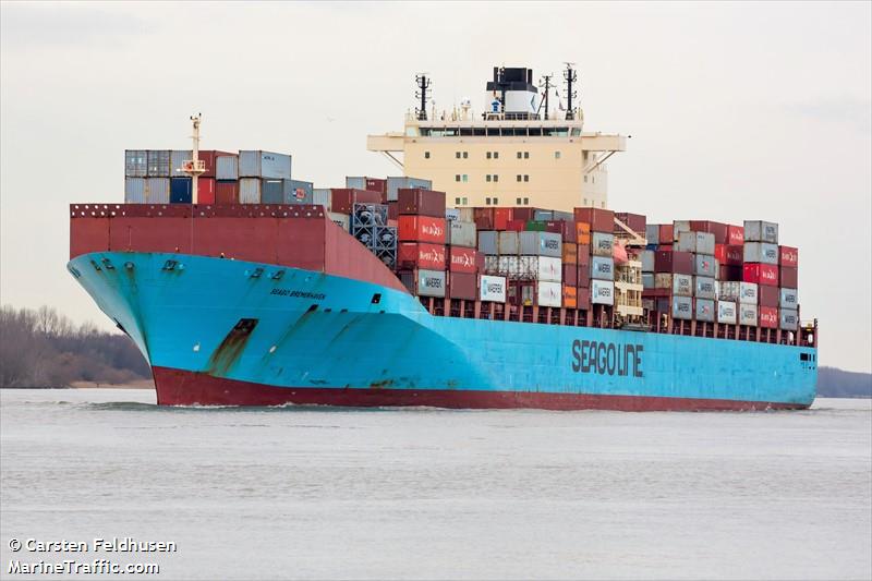 seago bremerhaven (Container Ship) - IMO 9313967, MMSI 219118000, Call Sign OXVA2 under the flag of Denmark