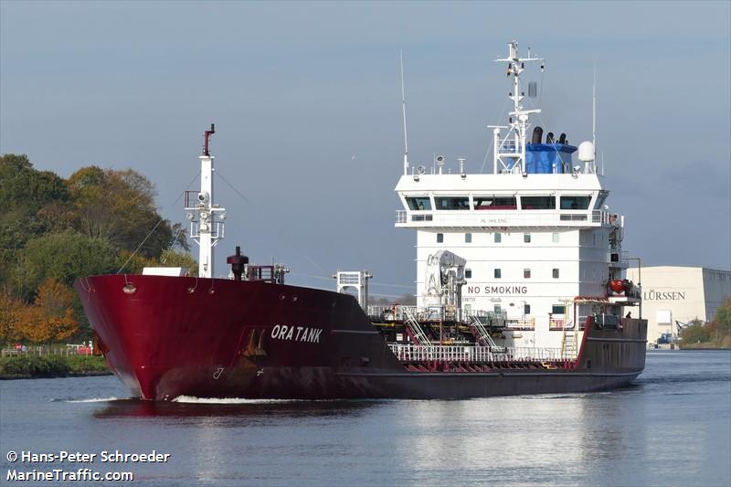 oratank (Chemical/Oil Products Tanker) - IMO 9336713, MMSI 220516000, Call Sign OXPJ2 under the flag of Denmark