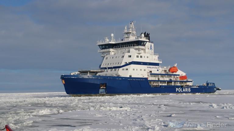 polaris (Icebreaker) - IMO 9734161, MMSI 230661000, Call Sign OJQT under the flag of Finland