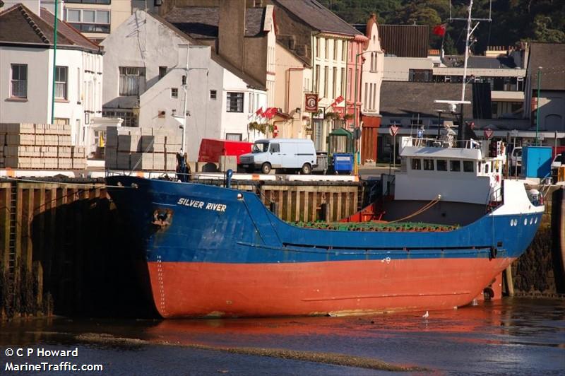 silver river (General Cargo Ship) - IMO 6825218, MMSI 232003561, Call Sign MEVM4 under the flag of United Kingdom (UK)