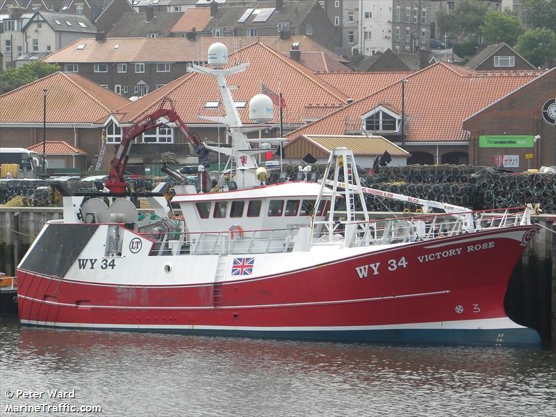 victory rose (Fishing vessel) - IMO , MMSI 232010153, Call Sign MBOE9 under the flag of United Kingdom (UK)