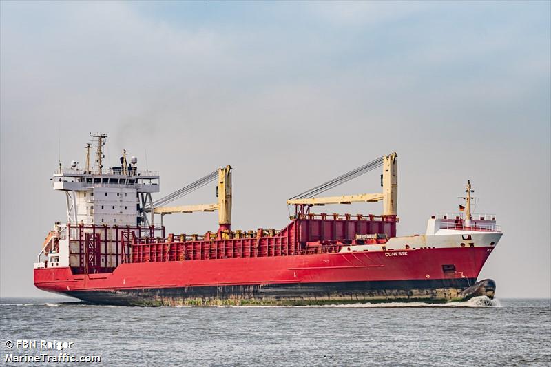 coneste (Container Ship) - IMO 9252802, MMSI 236700000, Call Sign ZDQF5 under the flag of Gibraltar
