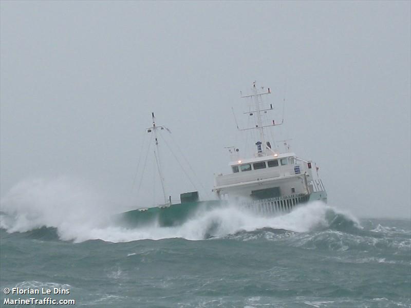 warnowborg (General Cargo Ship) - IMO 9505572, MMSI 244109000, Call Sign PCBT under the flag of Netherlands