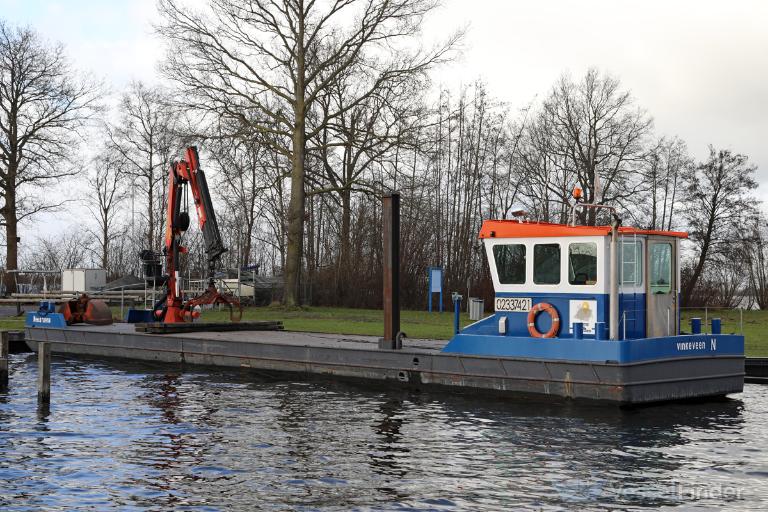 netta rufina (Dredging or UW ops) - IMO , MMSI 244182712, Call Sign PC3408 under the flag of Netherlands