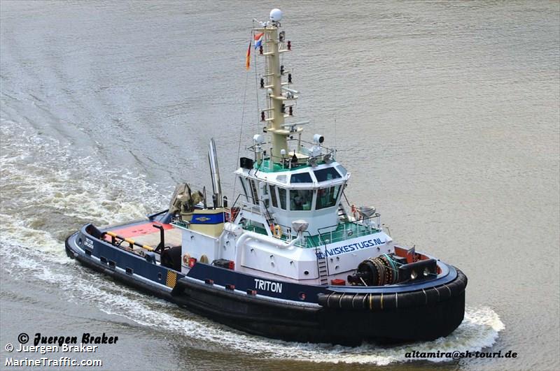 triton (Tug) - IMO 9451537, MMSI 244469000, Call Sign PHOF under the flag of Netherlands