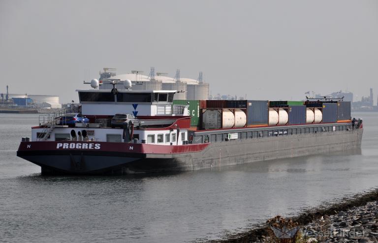 progres (Cargo ship) - IMO , MMSI 244620993, Call Sign PE7848 under the flag of Netherlands