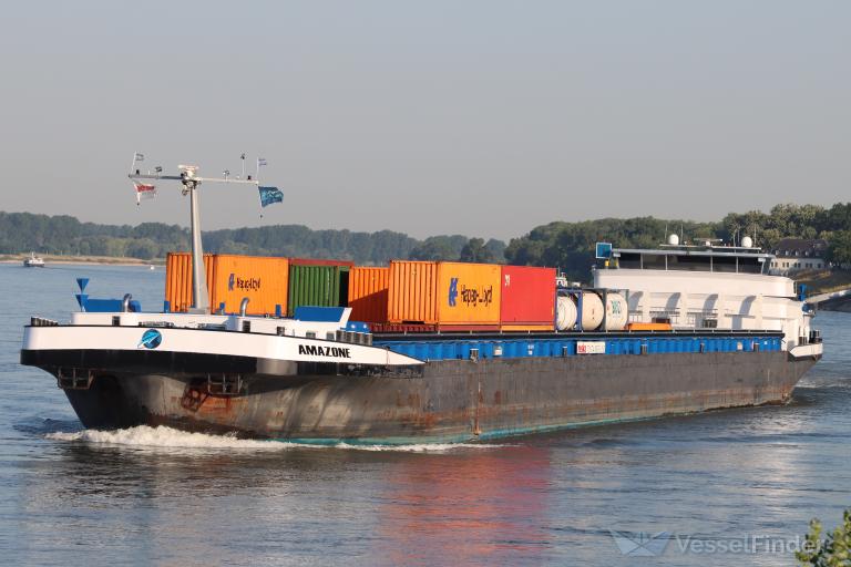 amazone (Cargo ship) - IMO , MMSI 244650312, Call Sign PB3216 under the flag of Netherlands