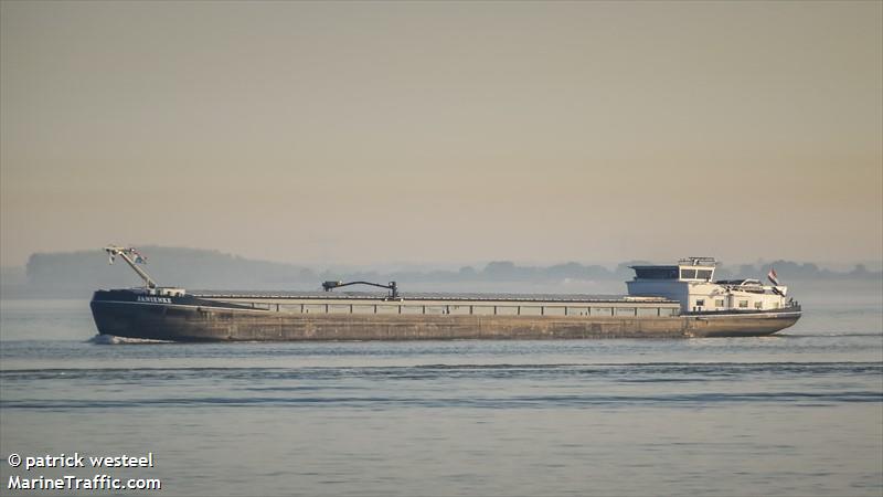 janienke (Cargo ship) - IMO , MMSI 244650899, Call Sign PF5822 under the flag of Netherlands