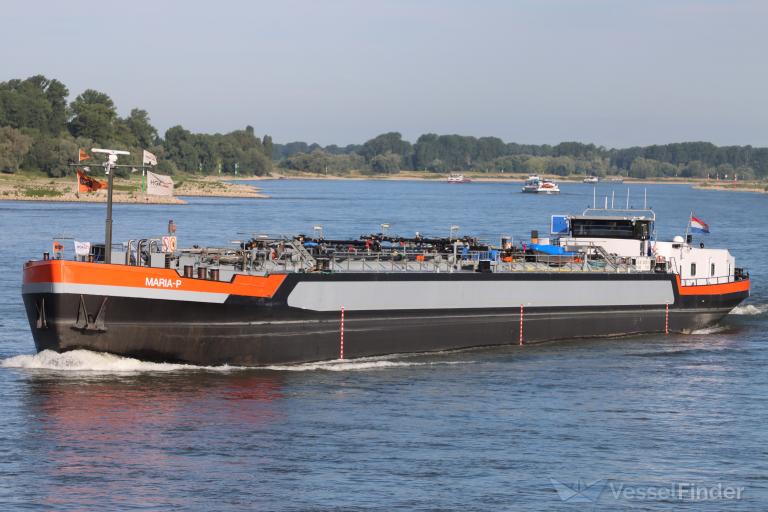 maria p (Tanker) - IMO , MMSI 244660097, Call Sign PE4614 under the flag of Netherlands