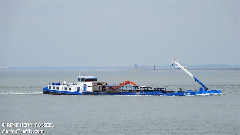 damian (Cargo ship) - IMO , MMSI 244660928, Call Sign PF7020 under the flag of Netherlands