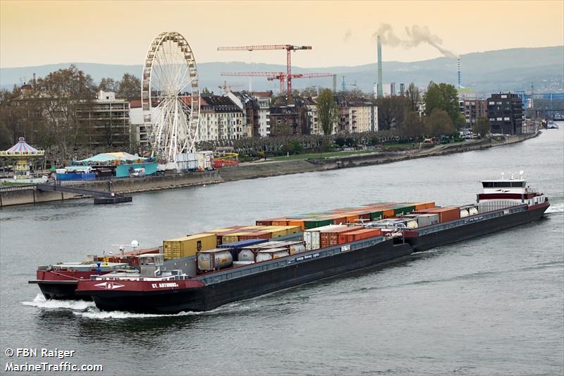 st antonius (Cargo ship) - IMO , MMSI 244670191, Call Sign PB5142 under the flag of Netherlands