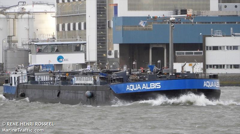 aqua albis (Tanker) - IMO , MMSI 244700668, Call Sign PB8069 under the flag of Netherlands