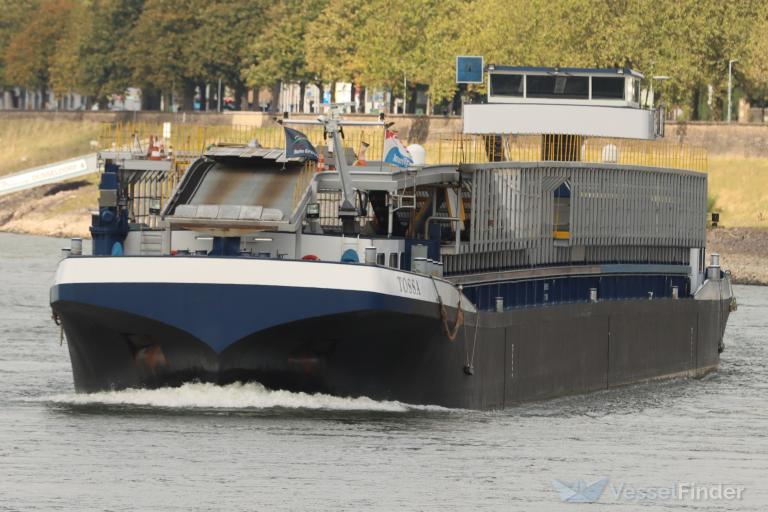 tossa (Cargo ship) - IMO , MMSI 244730044, Call Sign PB3635 under the flag of Netherlands