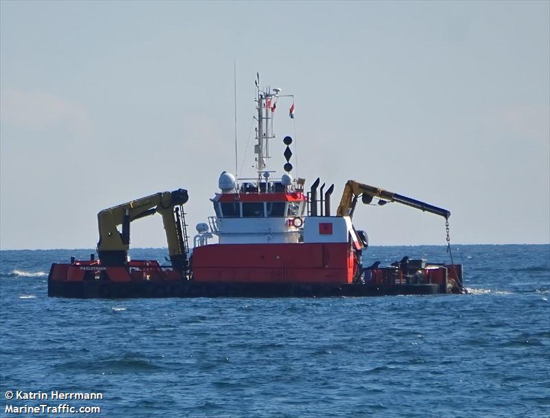 aitana b (Utility Vessel) - IMO 9776169, MMSI 244730468, Call Sign PBUH under the flag of Netherlands