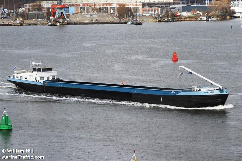 variatie (Cargo ship) - IMO , MMSI 244740554, Call Sign PE4677 under the flag of Netherlands