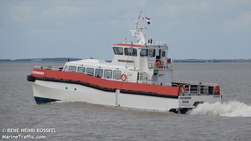 fostaborg (Passenger ship) - IMO , MMSI 244780504, Call Sign PCRM under the flag of Netherlands