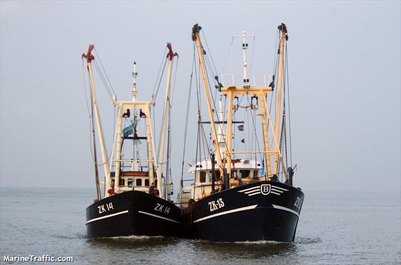 zk13 berend cornelis (Fishing vessel) - IMO , MMSI 245019000, Call Sign PBJB under the flag of Netherlands