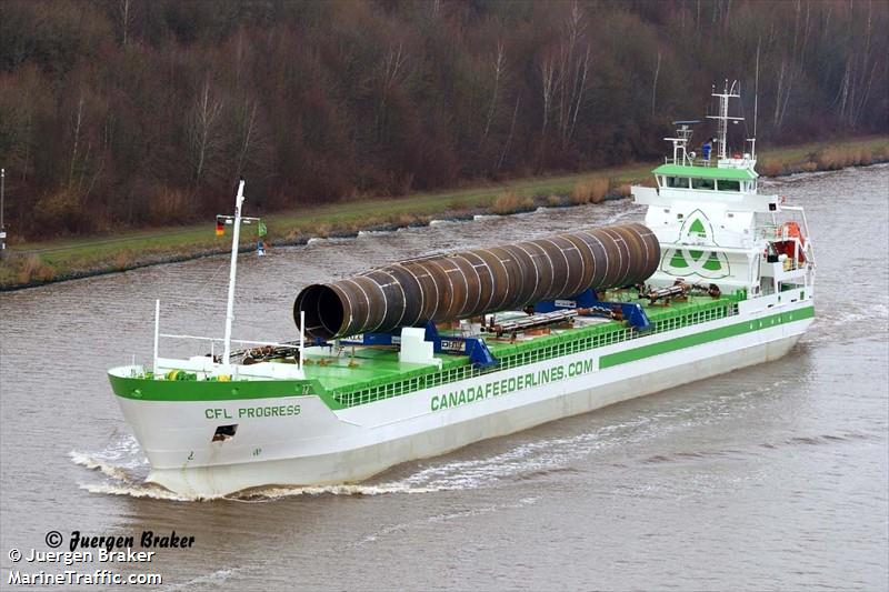 progress (General Cargo Ship) - IMO 9371828, MMSI 246303000, Call Sign PBPK under the flag of Netherlands