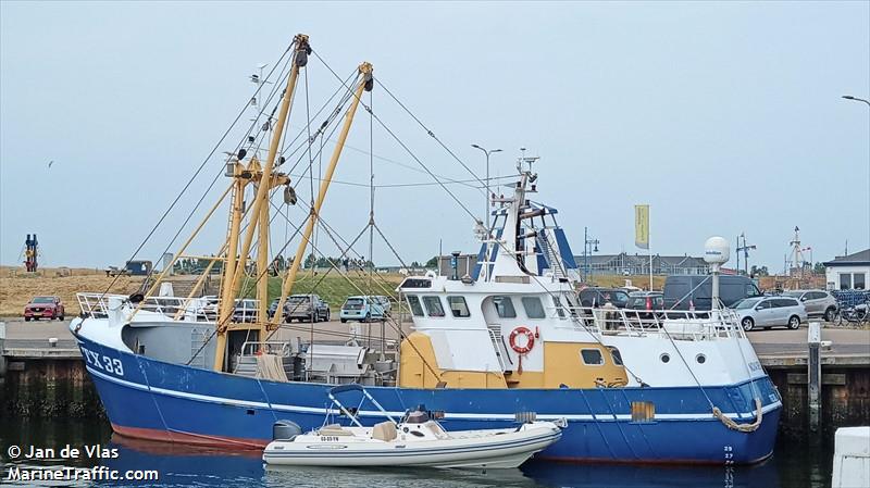 tx33 nova spes (Fishing Vessel) - IMO 8985153, MMSI 246570000, Call Sign PBQJ under the flag of Netherlands