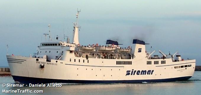 pietro novelli (Passenger/Ro-Ro Cargo Ship) - IMO 7717339, MMSI 247000300, Call Sign IOTQ under the flag of Italy