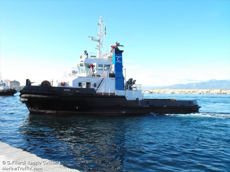 acrux (Tug) - IMO 9461013, MMSI 247234700, Call Sign IINE2 under the flag of Italy