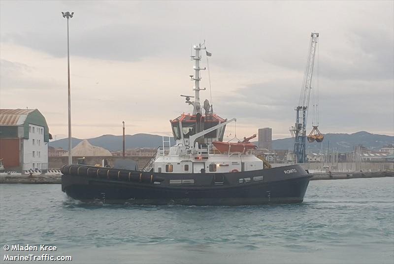 romito (Tug) - IMO 9842956, MMSI 247382300, Call Sign INQU2 under the flag of Italy