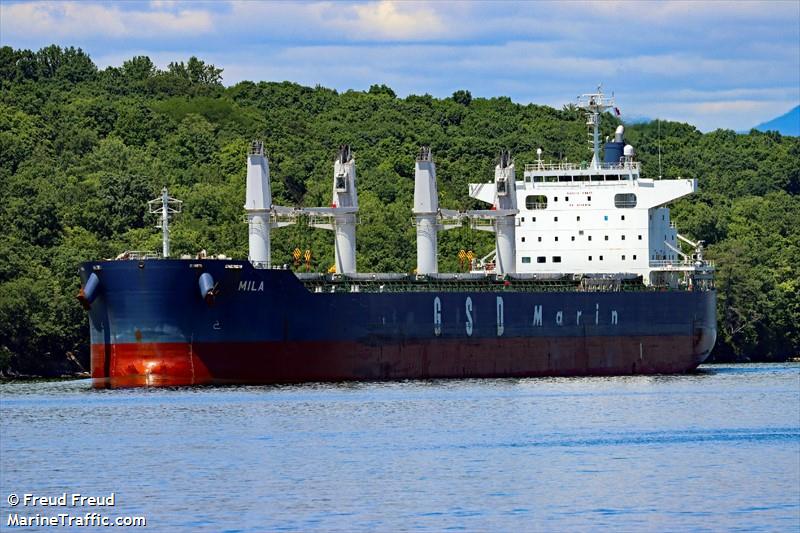 mila (Bulk Carrier) - IMO 9826823, MMSI 248741000, Call Sign 9HA4789 under the flag of Malta