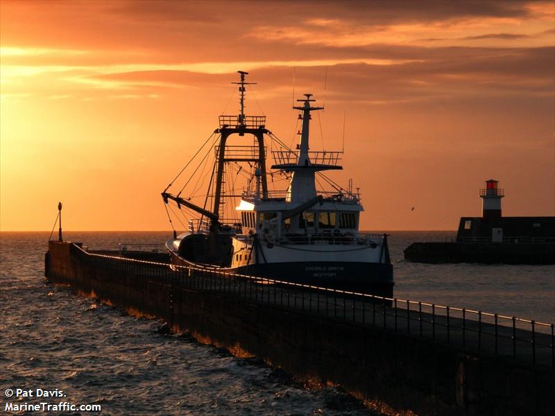 emerald gratia (Fishing Vessel) - IMO 9342449, MMSI 250000511, Call Sign EI8357 under the flag of Ireland