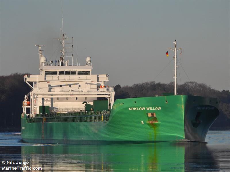 arklow willow (General Cargo Ship) - IMO 9818955, MMSI 250005692, Call Sign EIVV3 under the flag of Ireland
